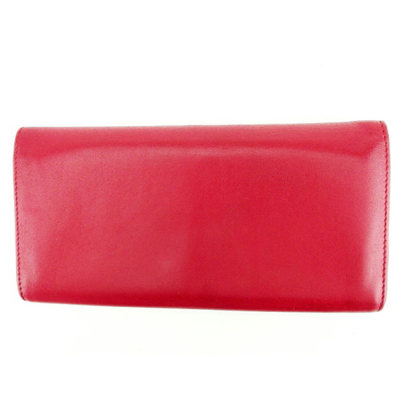 Celine zipper long leather Wallet red - Picture 1 of 6